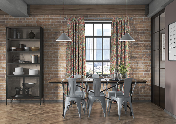 Botanist, Garnet - Made to Measure Curtains - Image 5